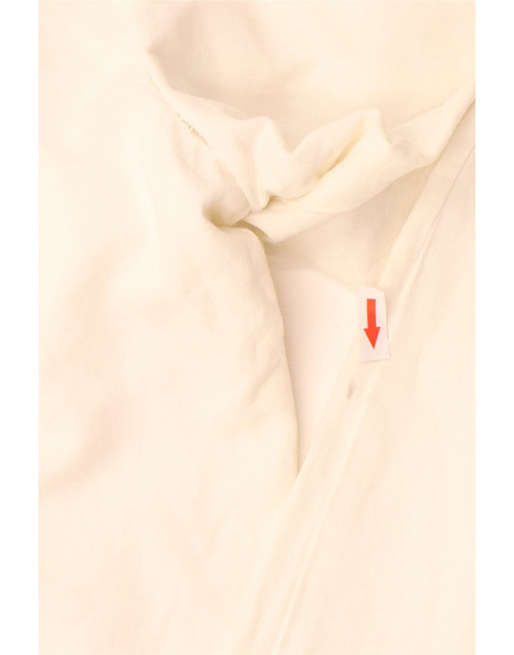 MASSIMO DUTTI Pantalón de traje recto para hombre EU 42 Large W32 L32 Off White