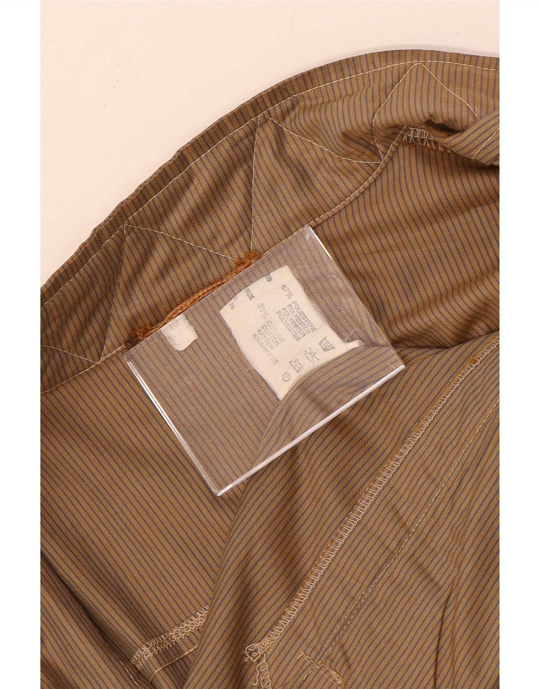 Chaqueta utilitaria Southern para hombre IT 48 Poliéster a rayas beige medio