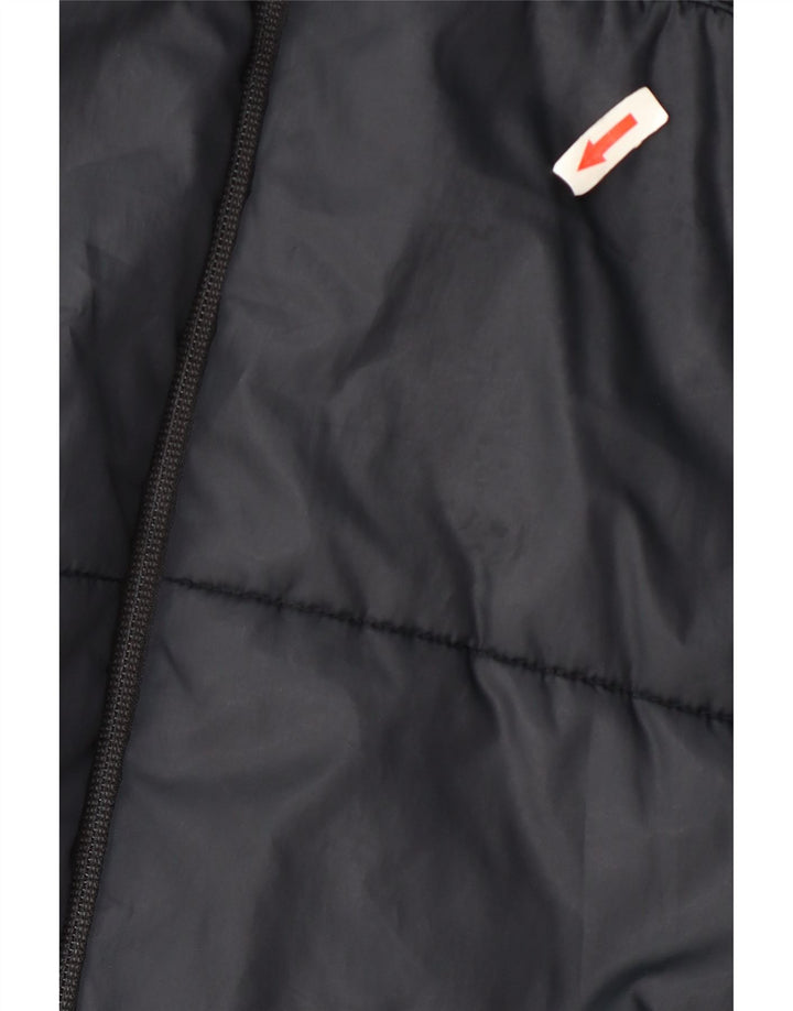Nike - Chaqueta acolchada con capucha para mujer, talla M, poliéster, color azul marino