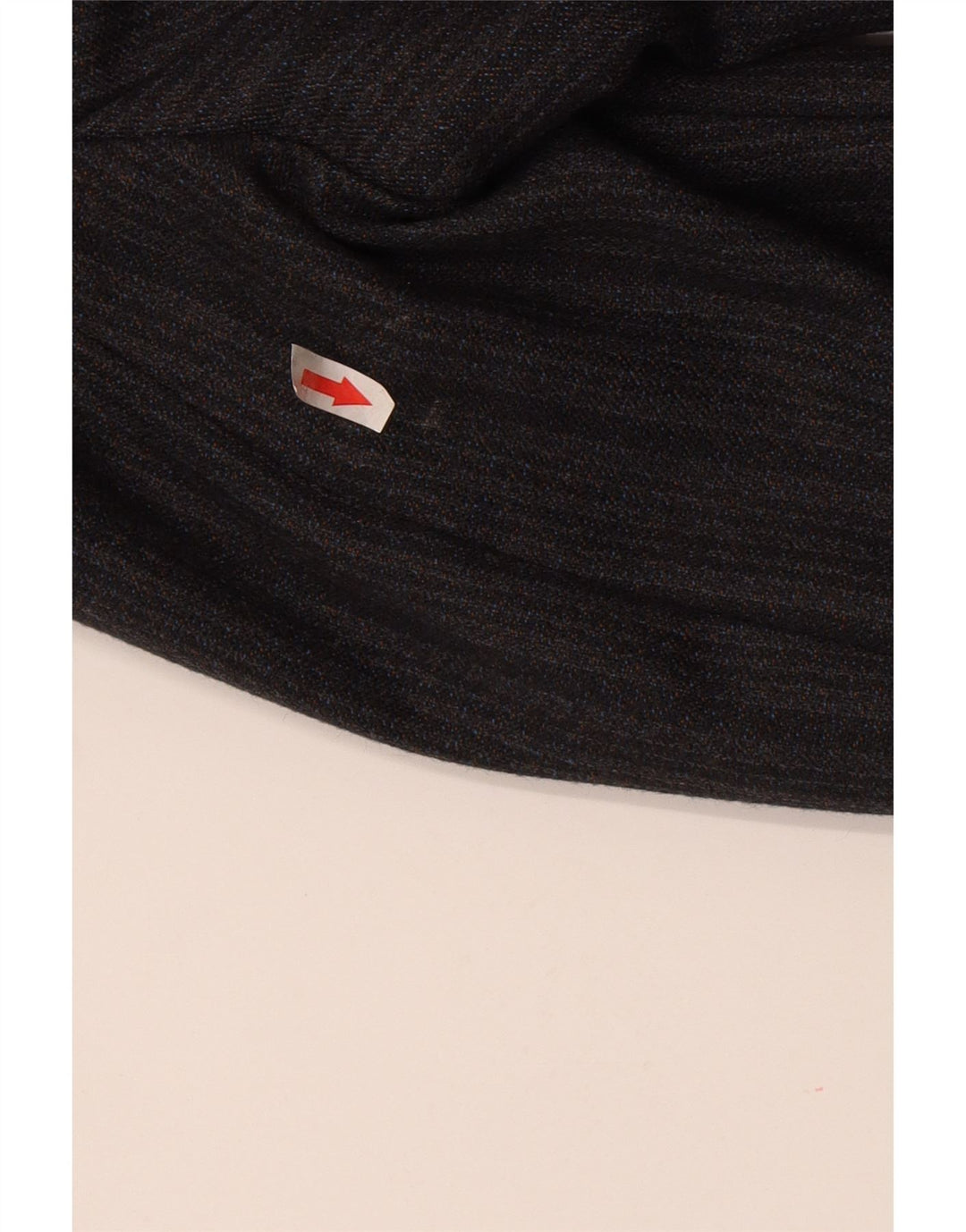 Vintage hombres 2 botones Blazer chaqueta Reino Unido 44 2XL gris rayas terileno