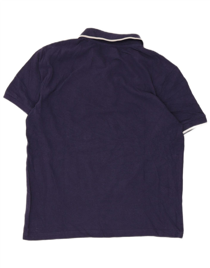 Kappa Polo para hombre grande azul marino