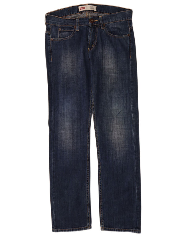 Levi's Boys 511 Slim Jeans 13-14 años W28 L30 Azul Marino Algodón