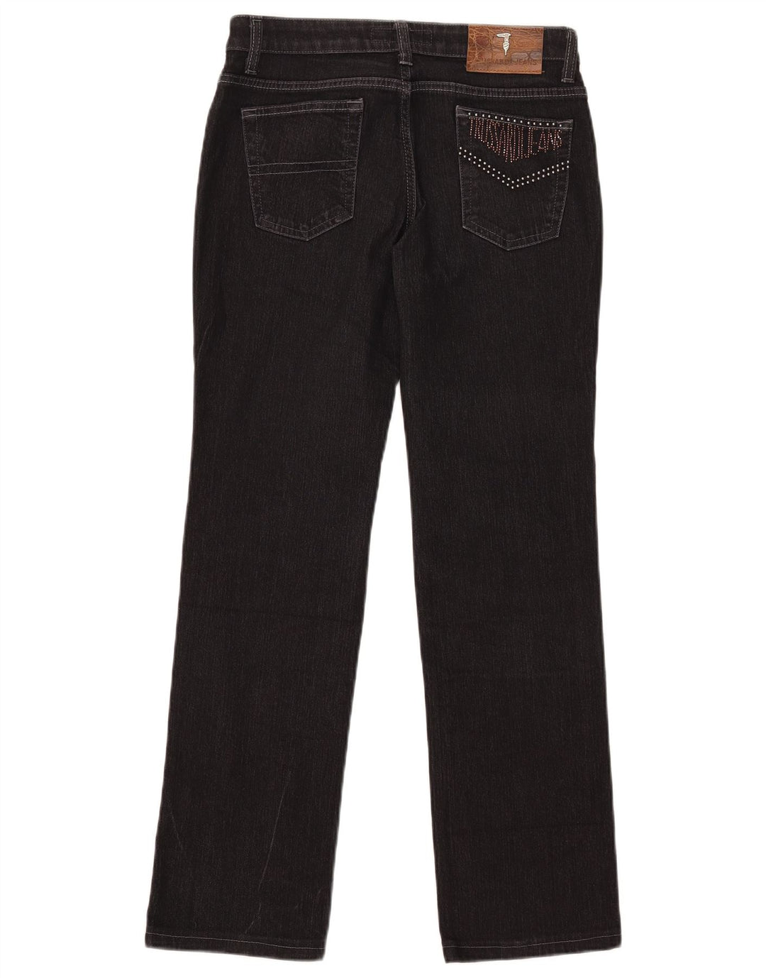 Vaqueros Trussardi Mujer Rectos W28 L29 Negro Algodón