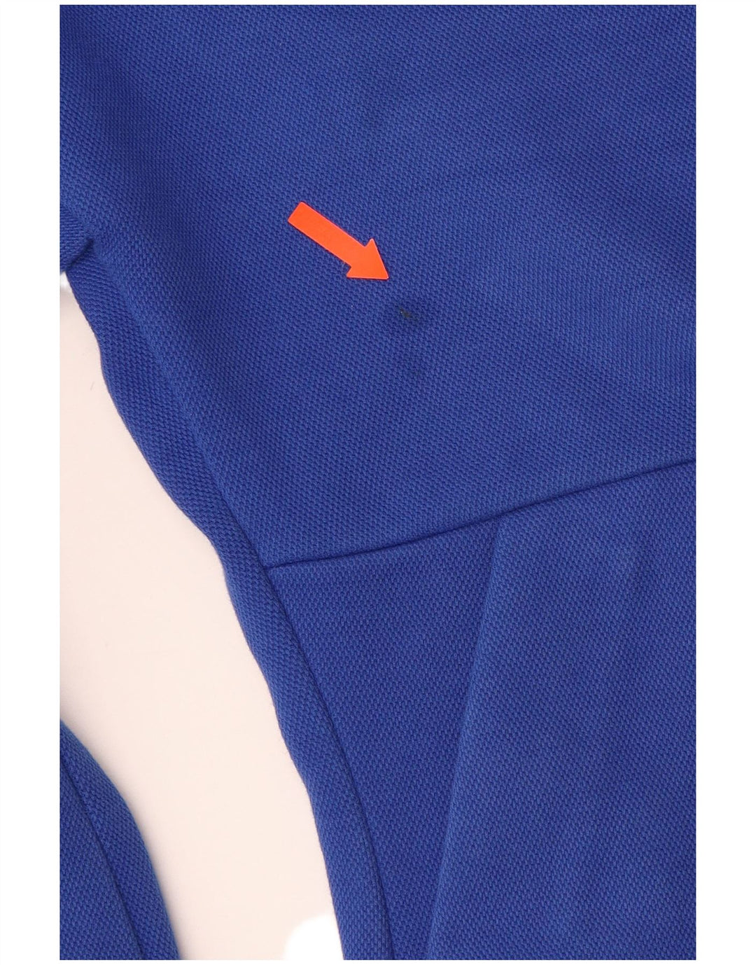 ADIDAS Sudadera con capucha y cremallera gráfica para mujer Reino Unido 12/14 Algodón azul medio