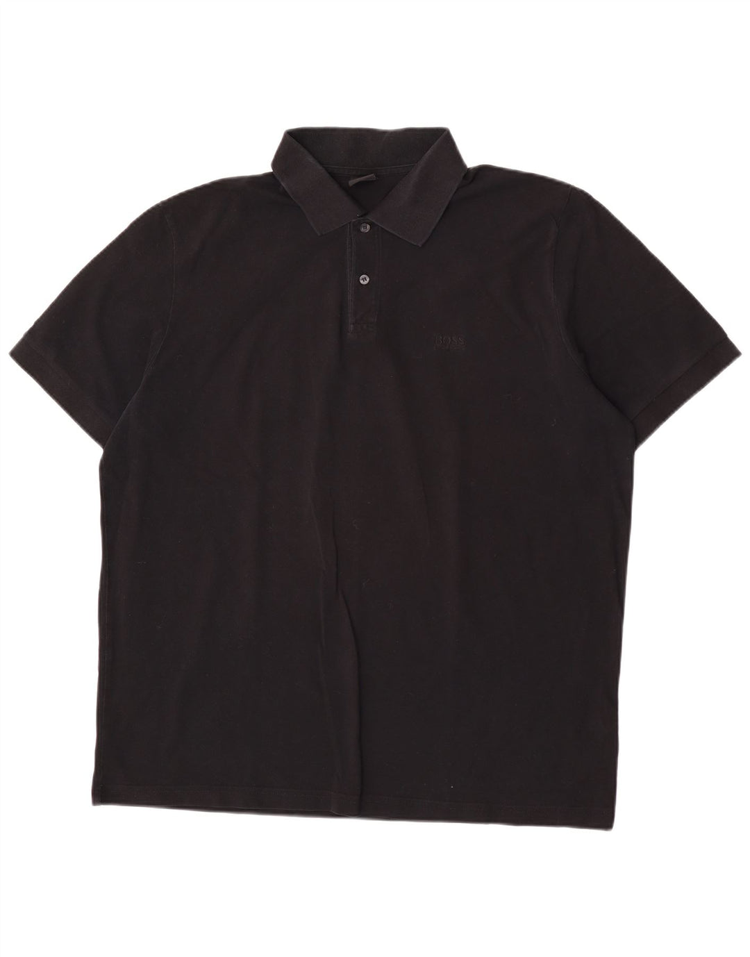 Polo Hugo Boss Hombre 2XL Algodón Negro