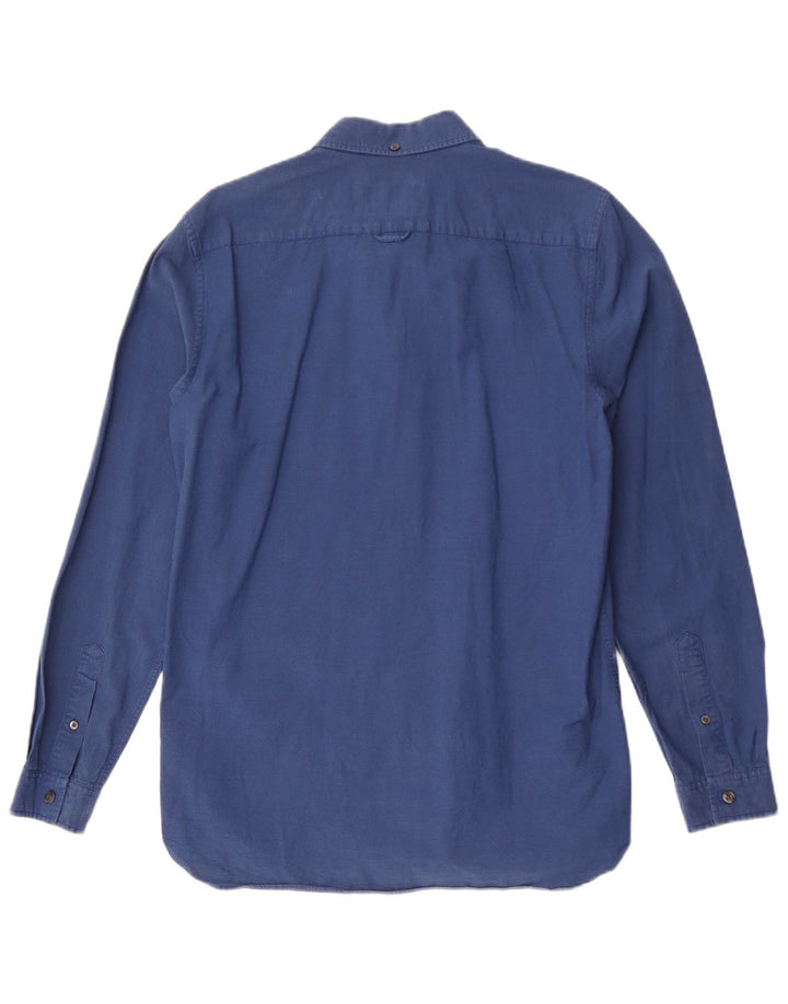 Camisa Lacoste Hombre Slim Fit Talla 40 Mediana Azul Marino Algodón