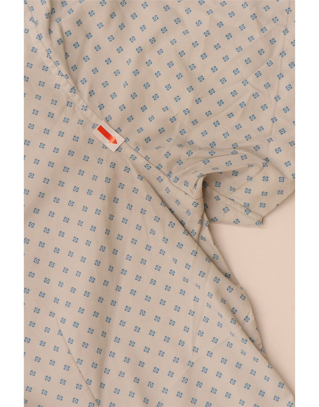 BONOBOS Camisa de manga corta a medida para hombre Nylon floral blanco grande
