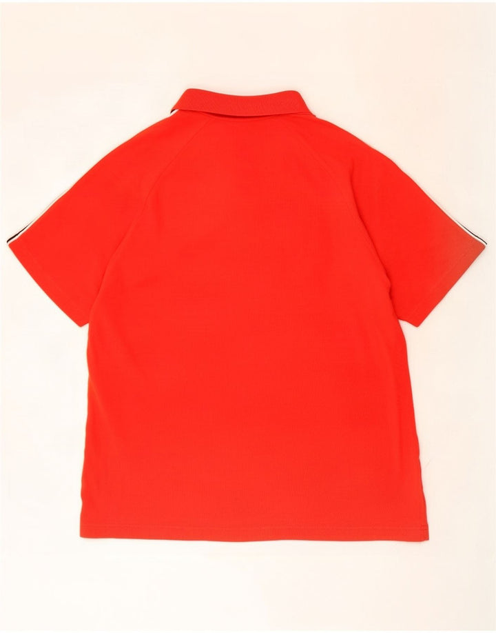 Fila Polo para hombre, talla grande, color rojo, poliamida