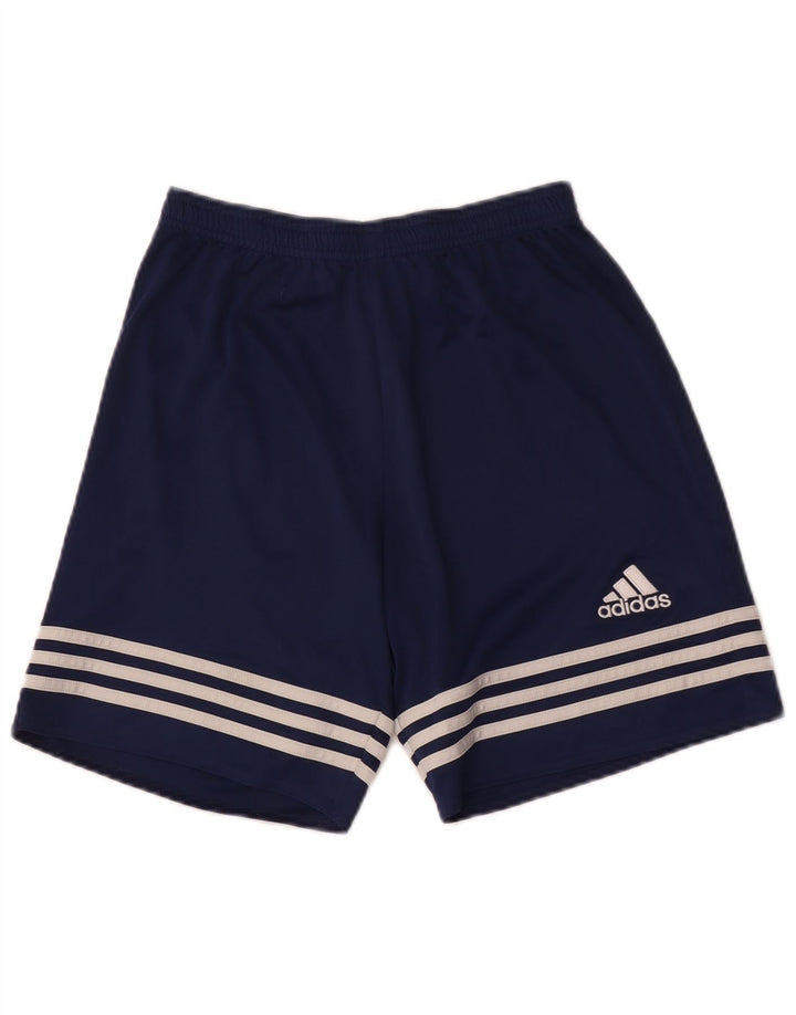 Adidas Pantalones cortos deportivos para hombre Small Azul marino Poliéster