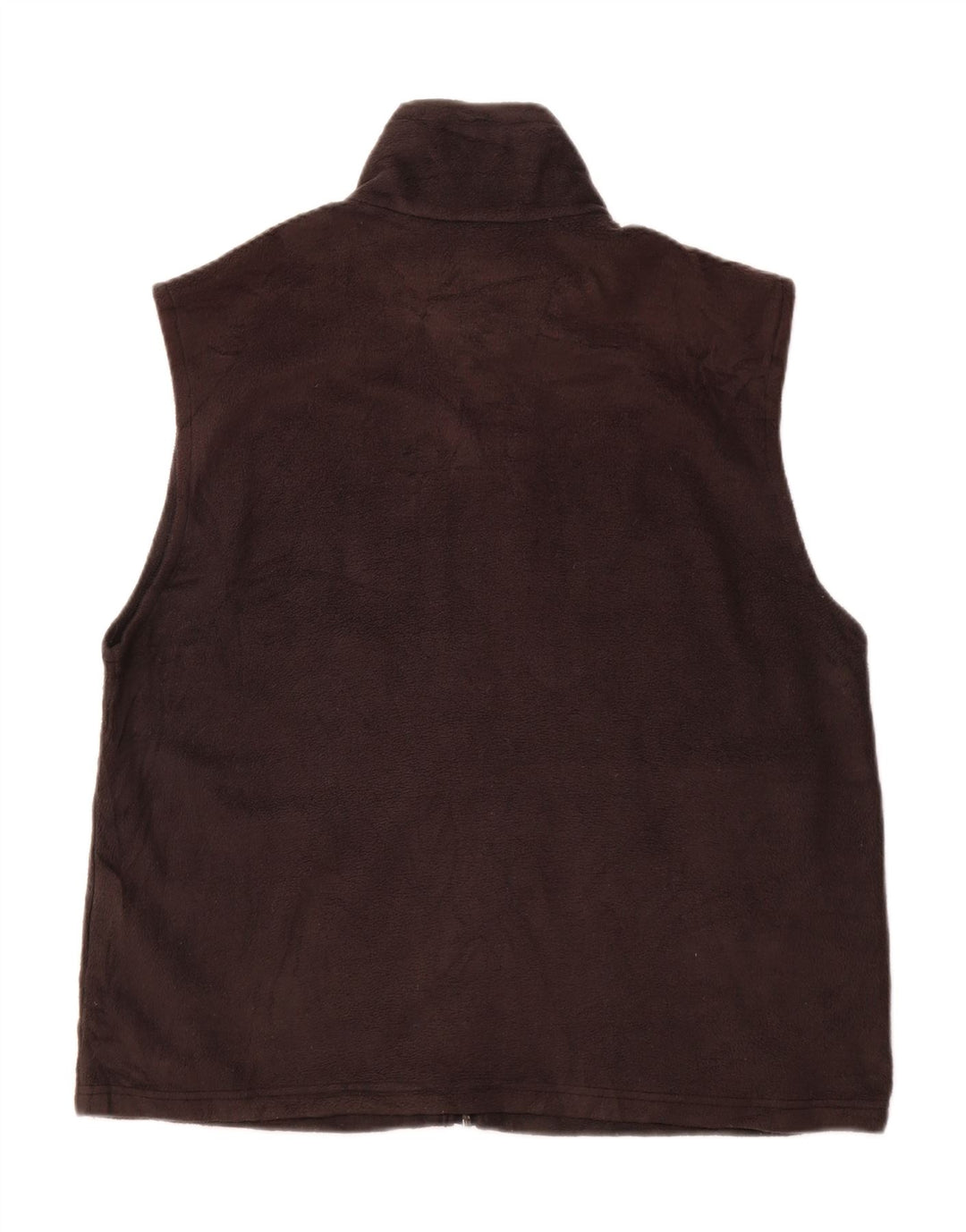 COLUMBIA Chaleco polar para hombre UK 40 Grande Poliéster negro