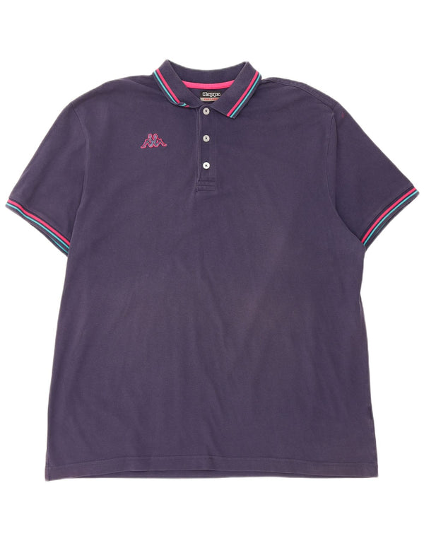 Kappa Polo Hombre 3XL Azul Marino