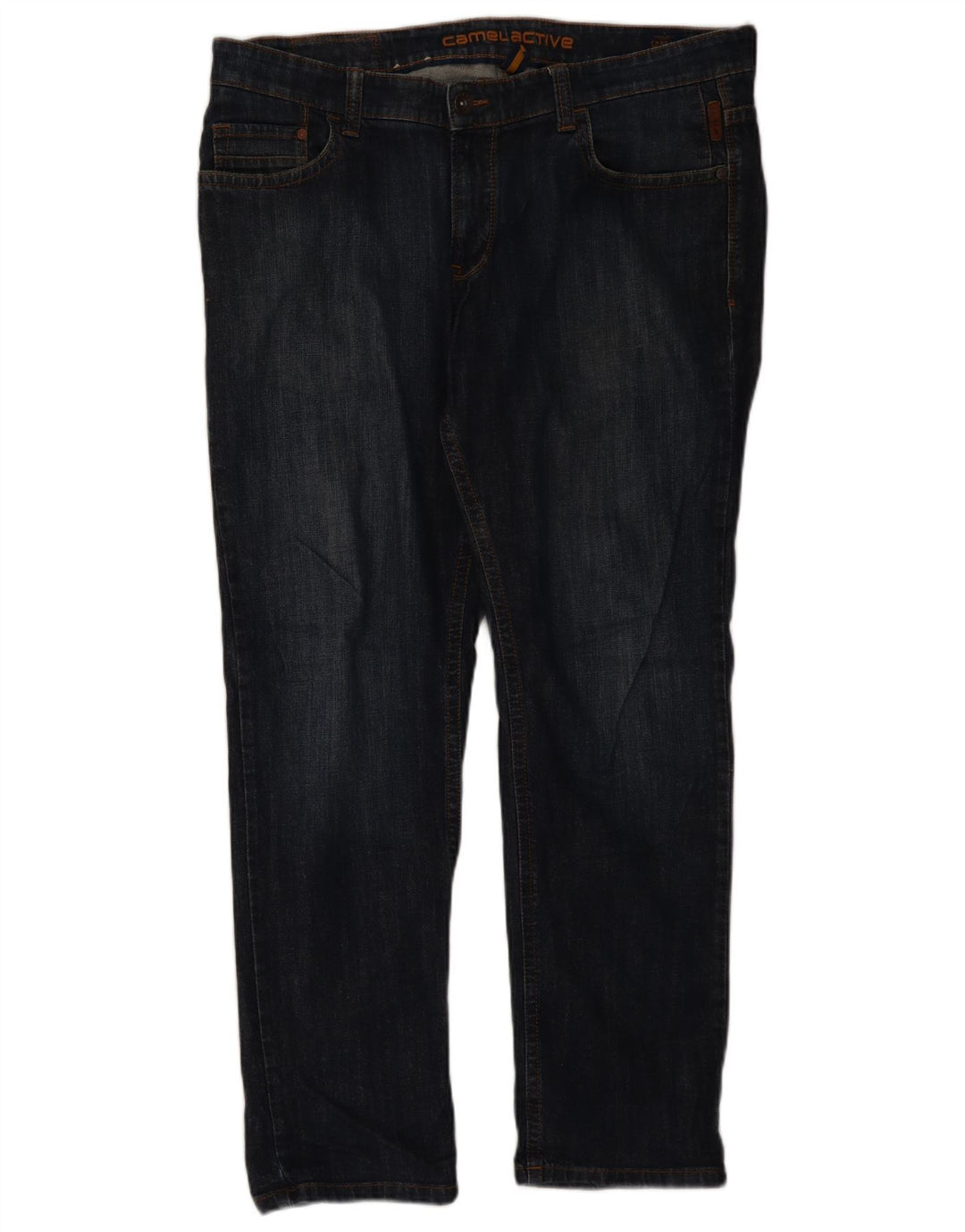 Camel Active Vaqueros rectos Hudson para hombre W40 L32 Algodón azul
