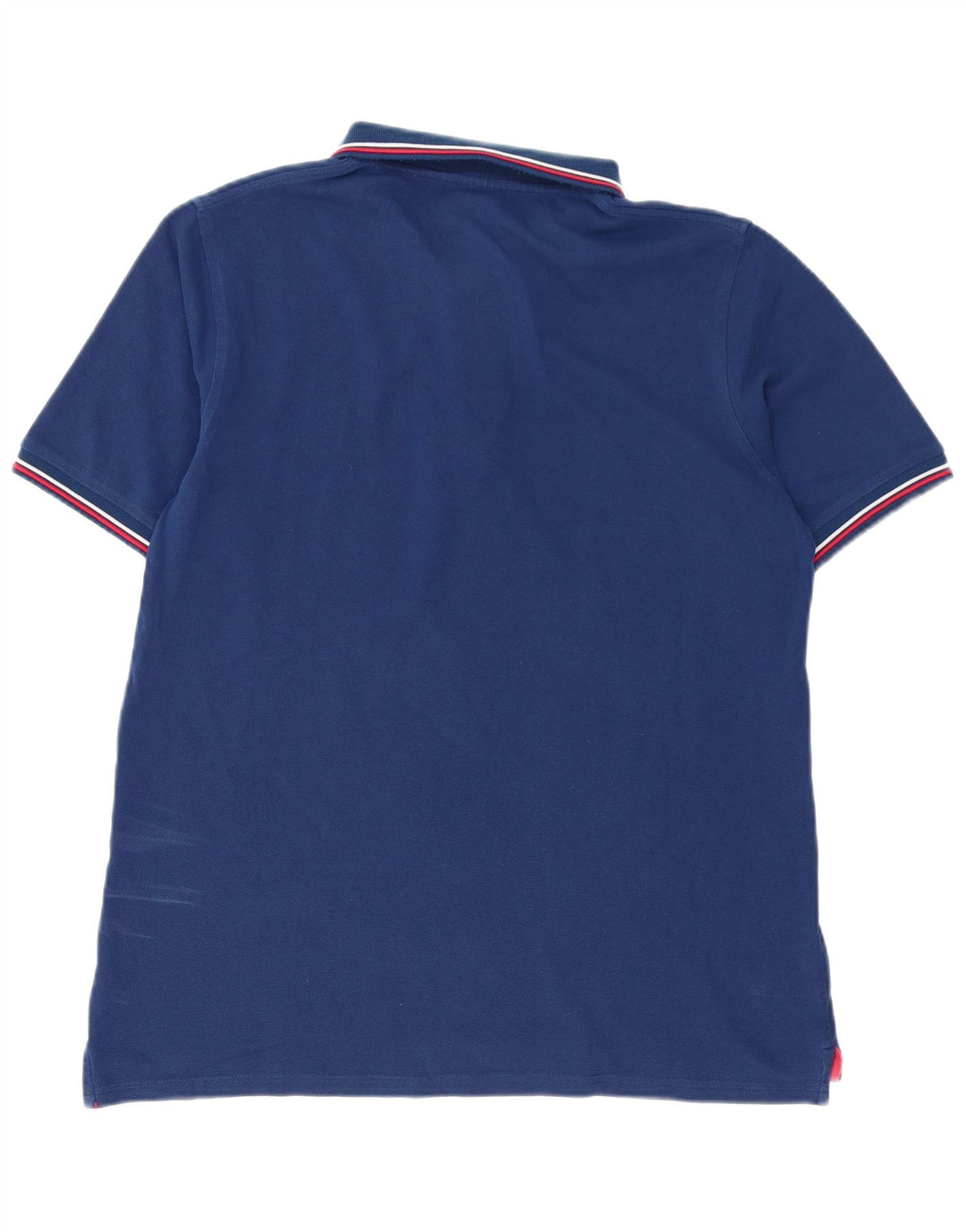 FILA Polo para hombre grande azul marino algodón