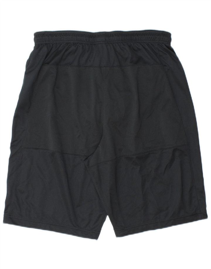 Nike Juventus - Pantalones cortos deportivos para hombre, talla pequeña, poliéster negro