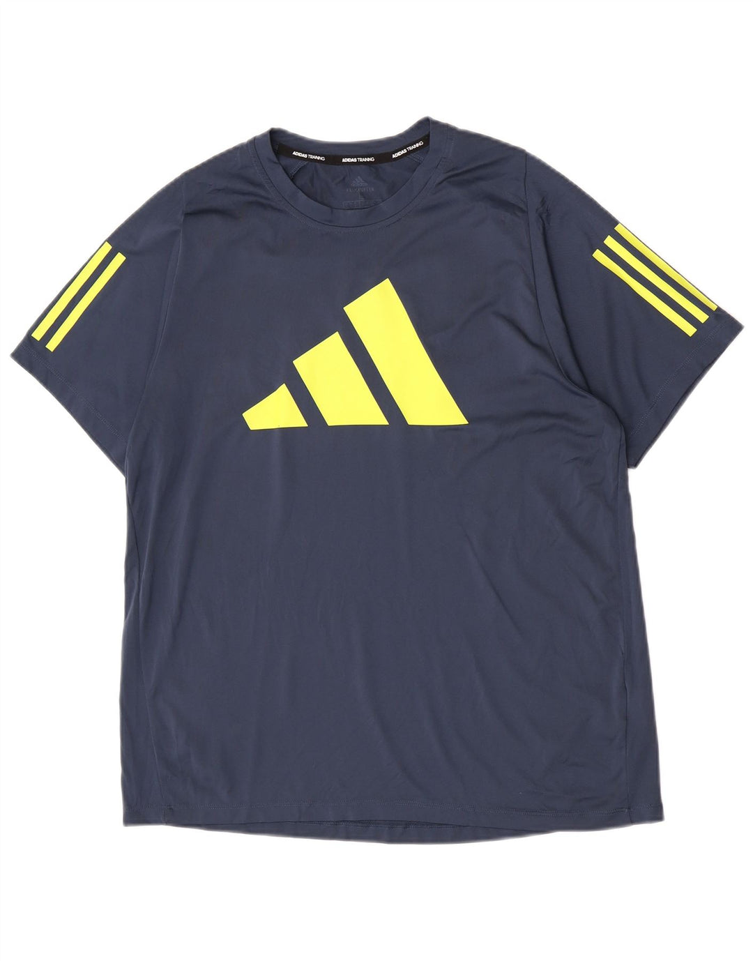 Adidas - Camiseta con gráfico regular para hombre, talla grande, color azul marino