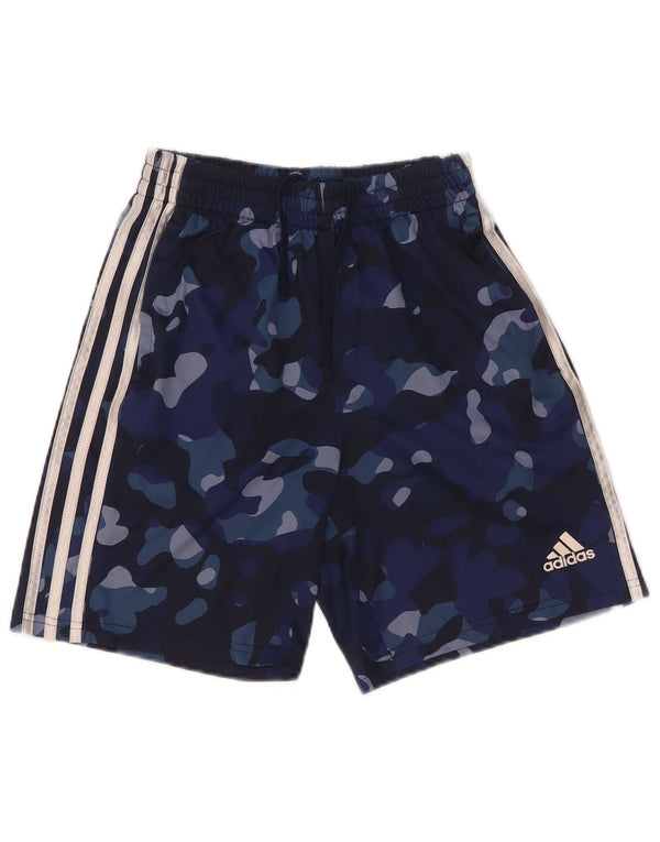 Adidas Pantalones Cortos Deportivos para Niños 10-11 Años Mediano Azul Marino Camuflaje