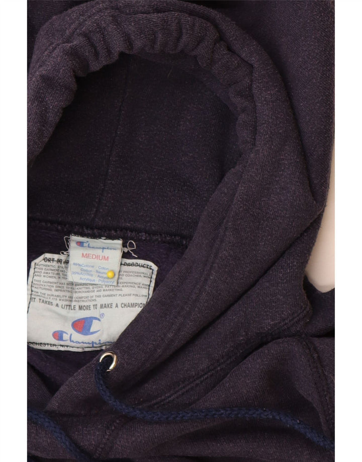 Champion Sudadera Con Capucha Gráfica Para Hombre Jersey De Algodón Azul Marino Mediano