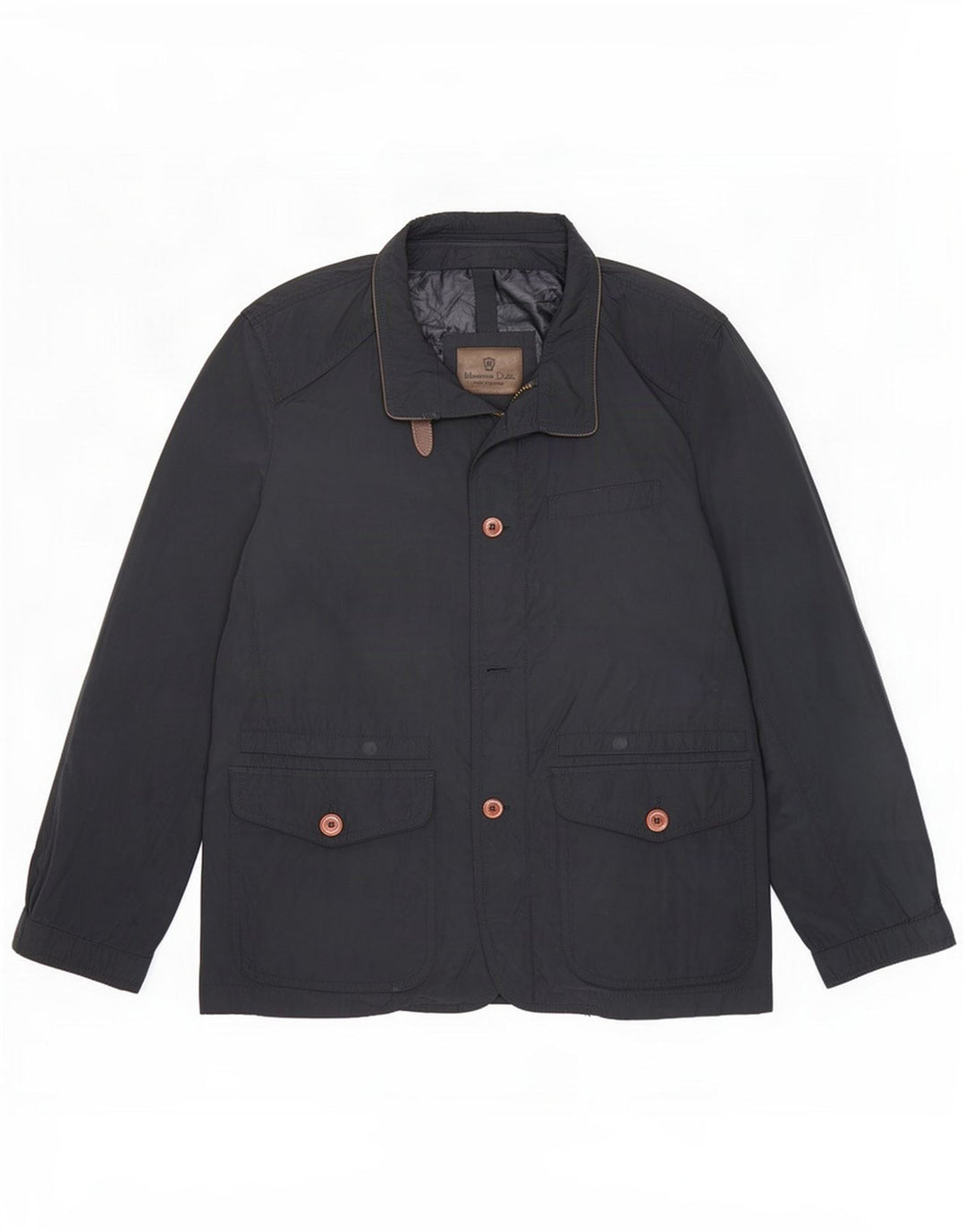 Massimo Dutti Chaqueta utilitaria para hombre UK 40 Large Poliéster azul marino