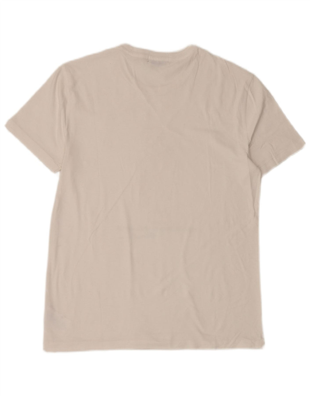 POLO RALPH LAUREN Camiseta gráfica ajustada para hombre Top Algodón blanco mediano