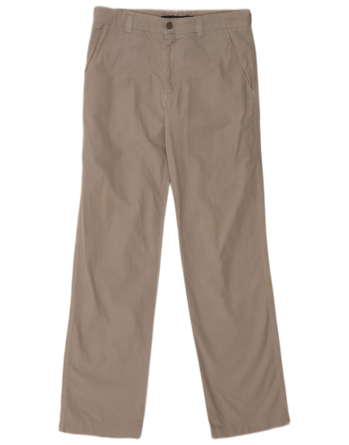 Dockers Pantalón chino recto de corte regular para hombre W30 L34 Gris
