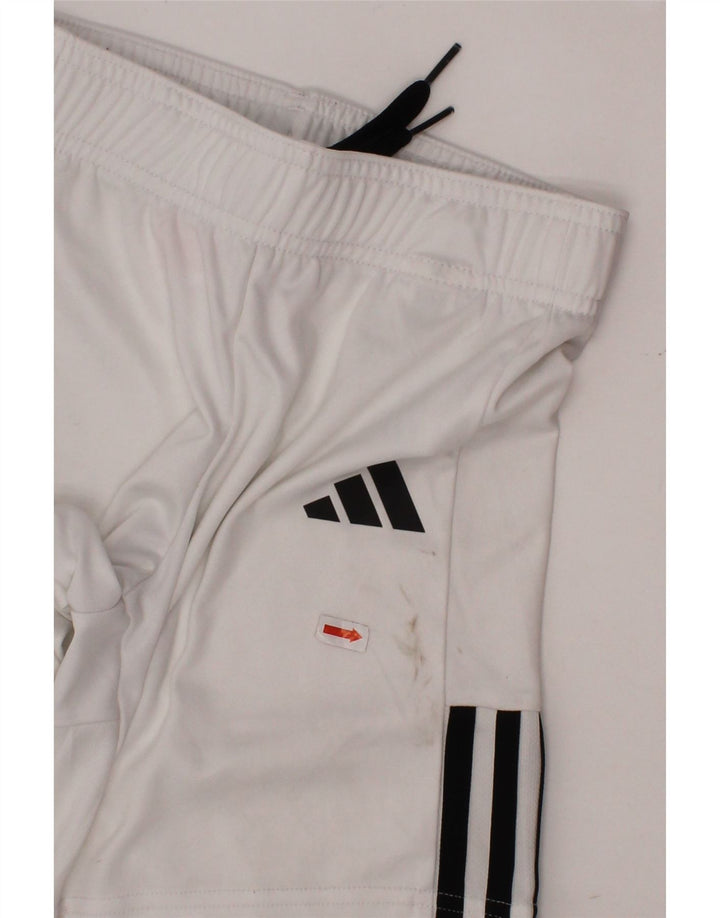ADIDAS Pantalón corto deportivo Aeroready para niño 7-8 años Blanco Poliéster