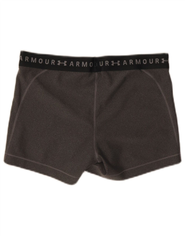 Under Armour Pantalones cortos deportivos gráficos para mujer UK 44 Gris medio