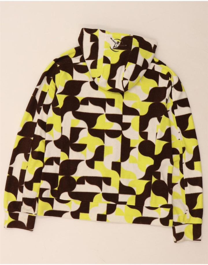 CHIEMSEE Chaqueta polar con capucha para mujer ES 40 XL Multicolor Geométrico