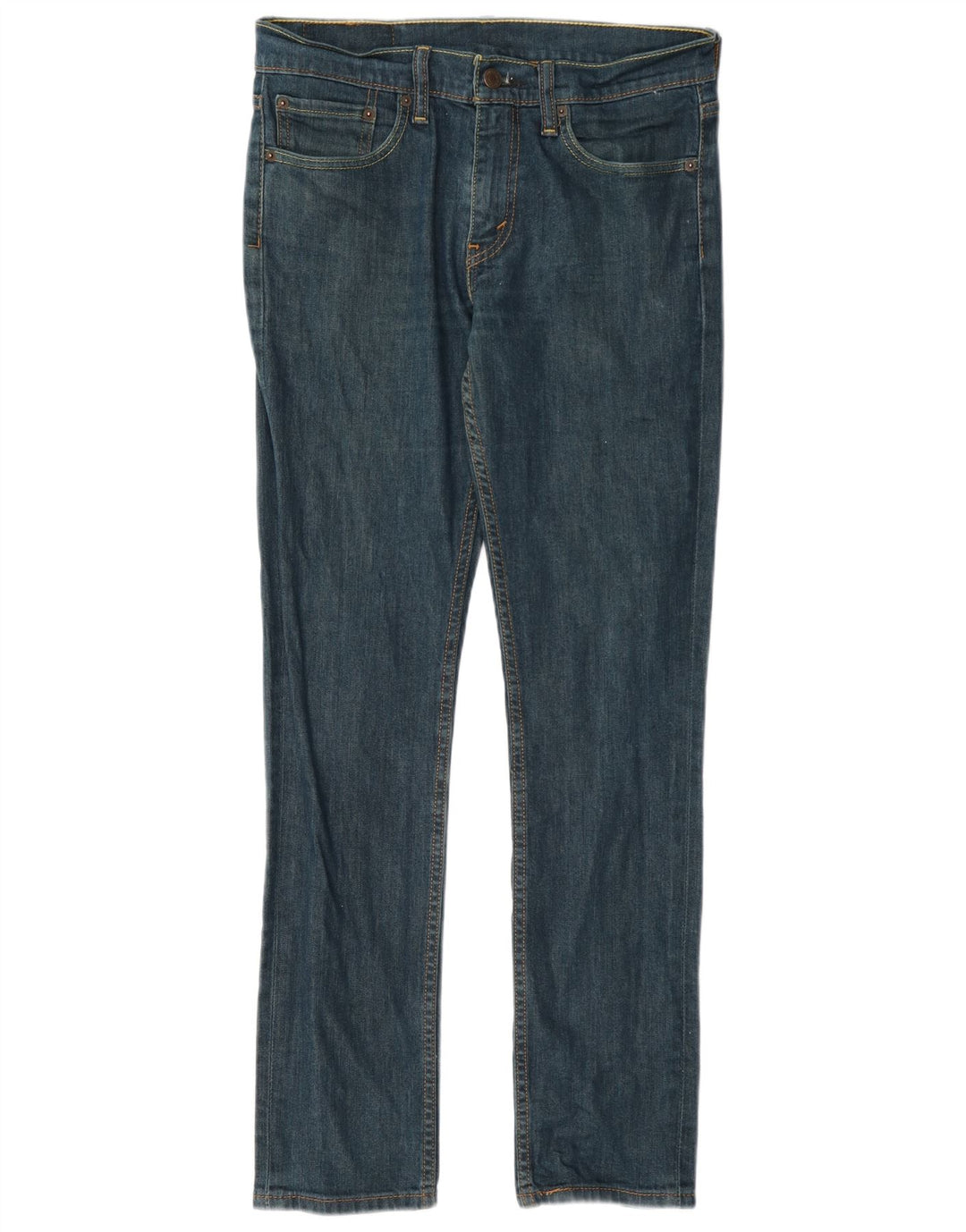 Levi's Hombre 511 Slim Jeans W31 L32 Algodón Azul