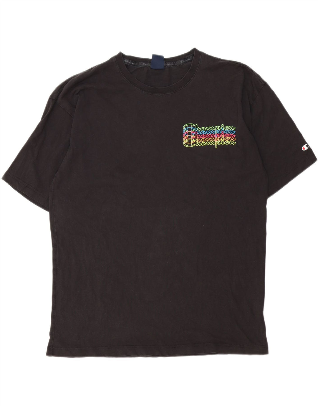 Champion Camiseta gráfica para hombre Top 2XL Negro