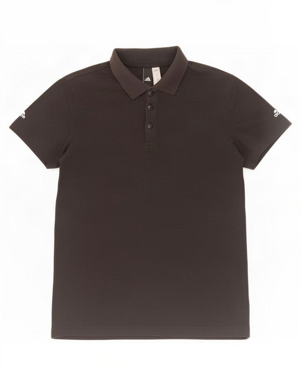Adidas Polo Hombre Pequeño Algodón Negro