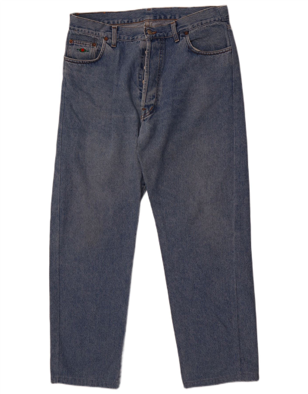 El Charro Jeans Cónicos Para Mujer IT 42 Mediano W34 L29 Algodón Azul