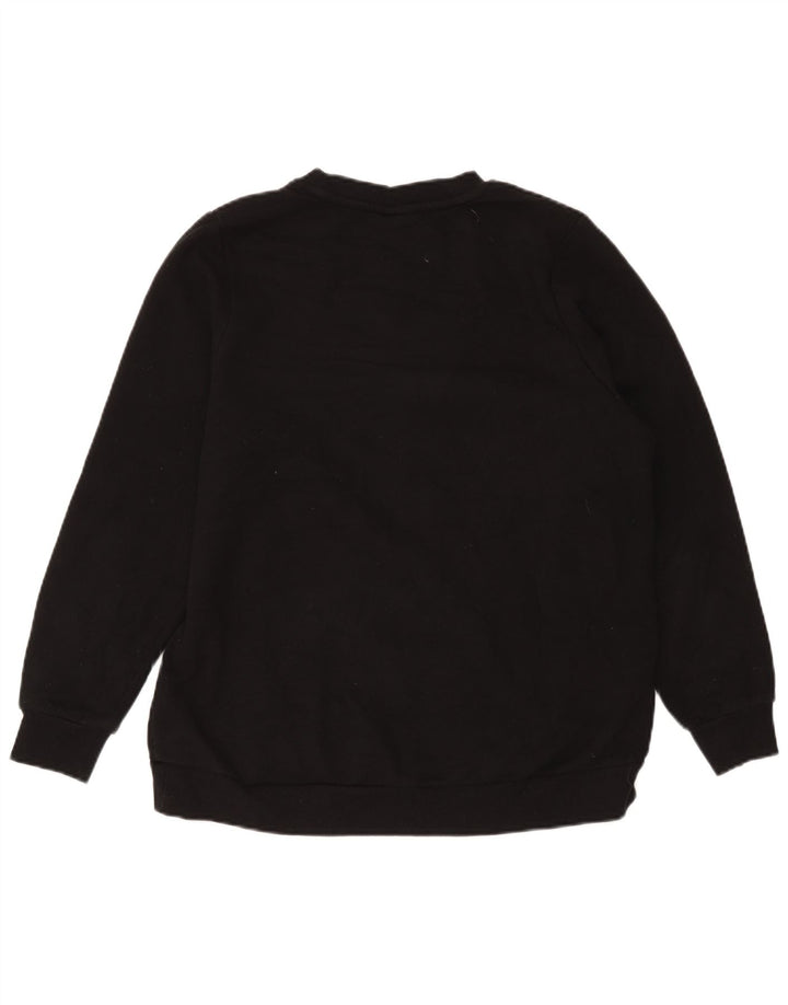 Fila - Sudadera para mujer, talla 40, talla grande, algodón negro