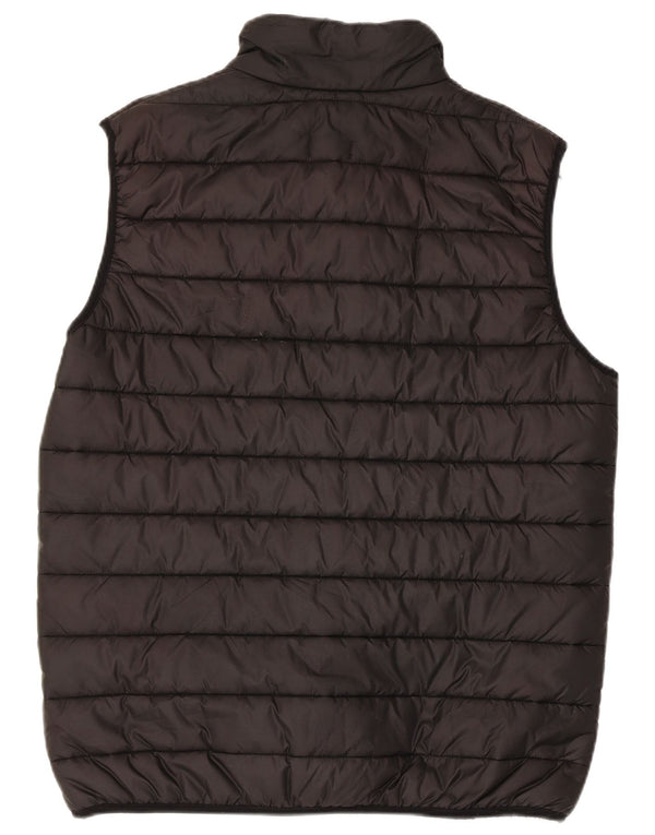 Chaleco acolchado Carrera para hombre UK 38 Mediano Poliéster negro