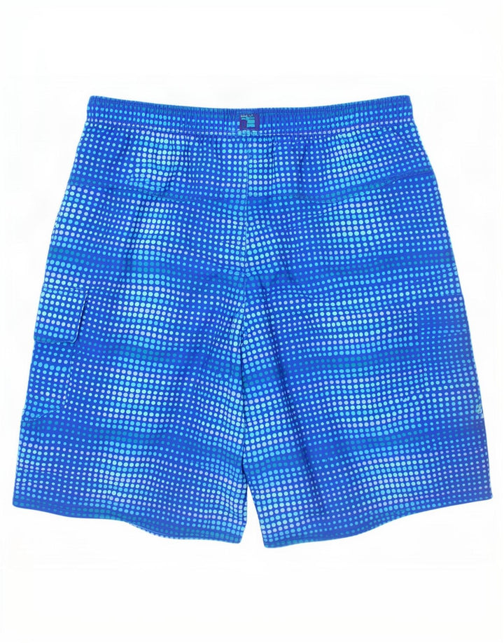 L.L.Bean Bañador Shorts para Niño 15-16 Años Azul Moteado Poliéster