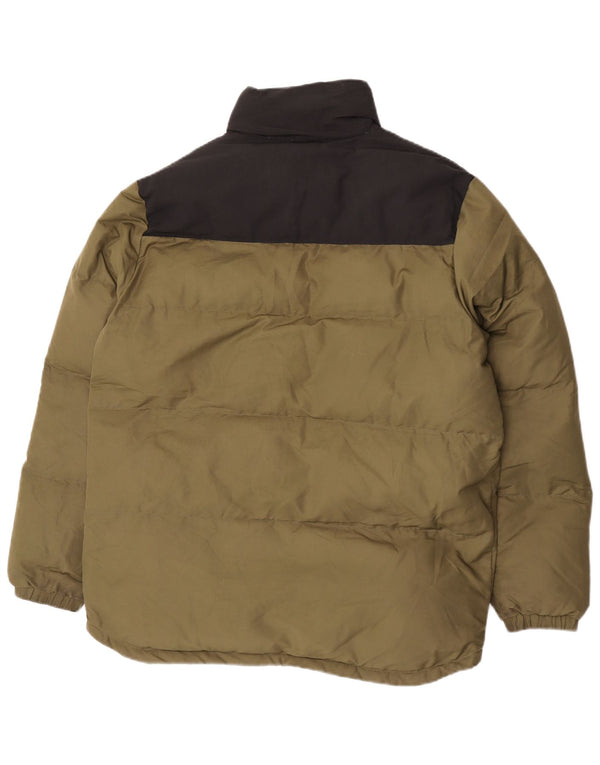Converse Chaqueta acolchada para hombre UK 40 Grande Verde Colorblock Poliéster