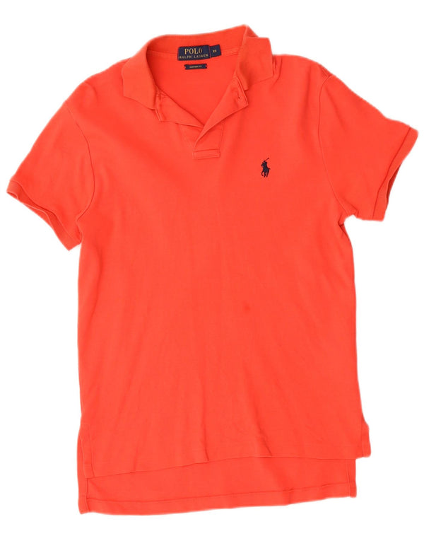 Polo Ralph Lauren Polo de ajuste personalizado para hombre XS Algodón rojo