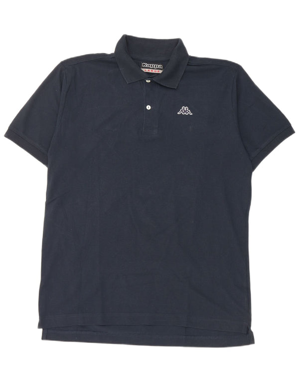 Kappa Polo para mujer UK 46 Large Azul marino Algodón