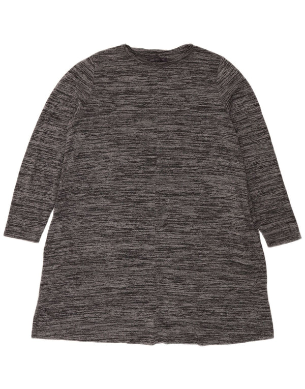 Marks & Spencer Vestido tipo jersey para mujer UK 40 XL Poliéster moteado gris