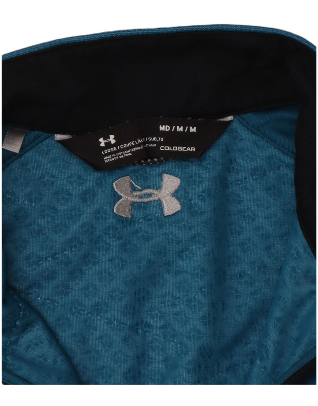 Under Armour Cold Gear Camiseta holgada de manga larga azul medio para hombre