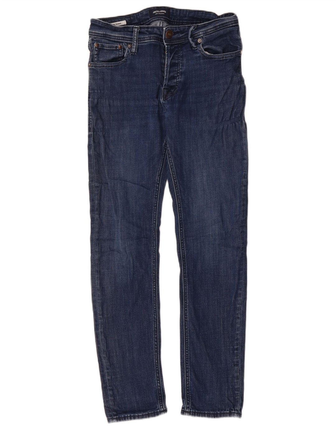 Jack & Jones Hombre GLENN Slim Jeans W30 L32 Algodón Azul