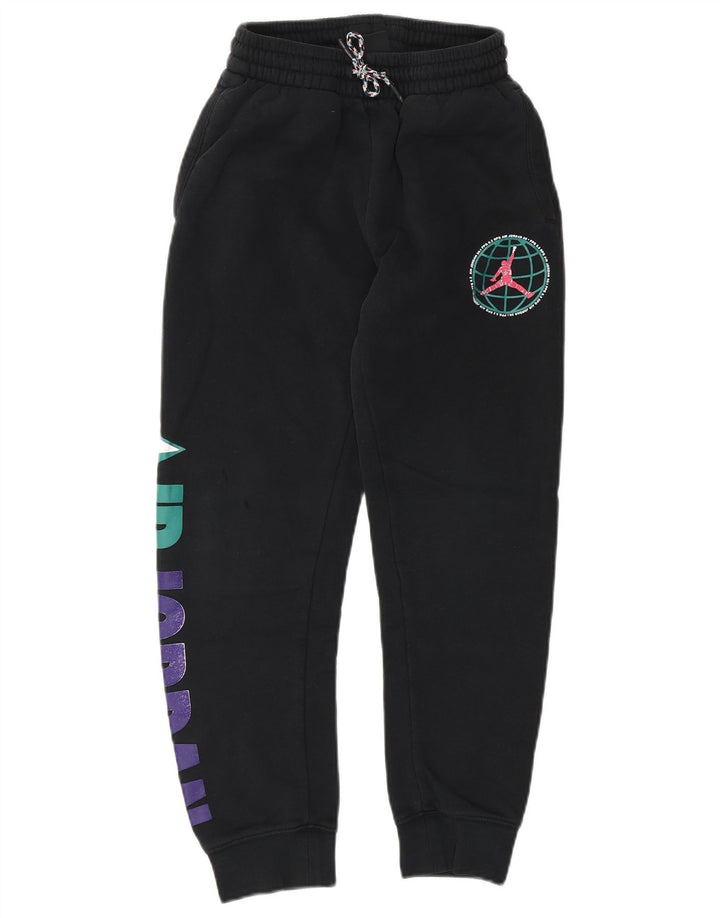 Jordan Pantalones de chándal con gráfico para niños 10-11 años Mediano Negro