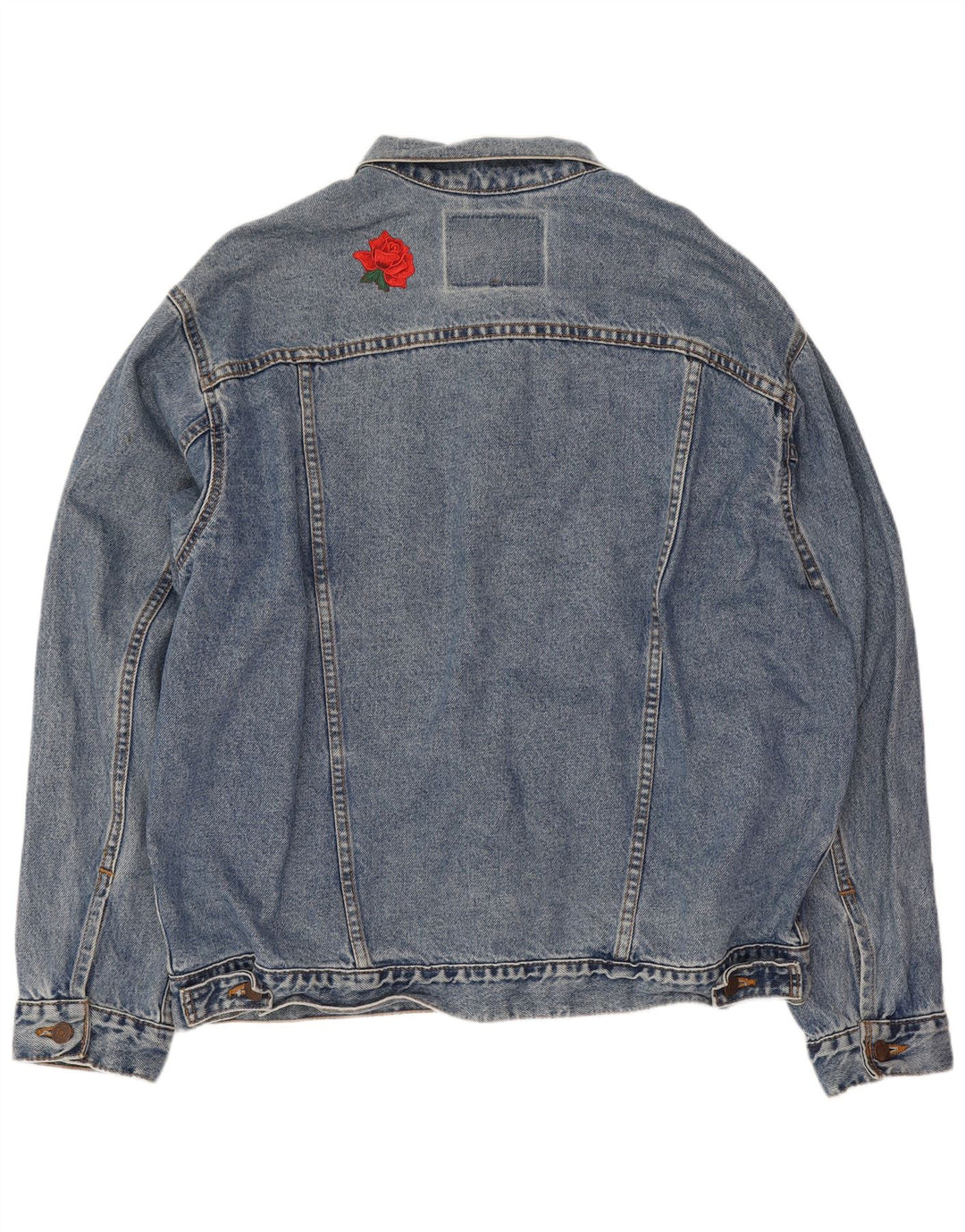 Levi's Chaqueta vaquera para hombre UK 40 Algodón azul grande