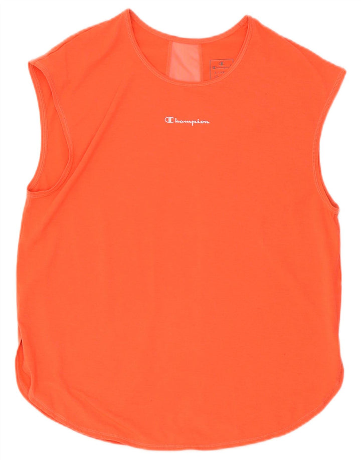 Champion Camiseta sin mangas para mujer UK 40 XL Naranja