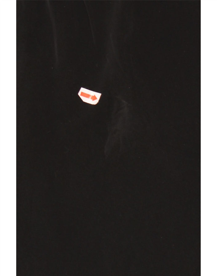 VINTAGE Pantalones cortos chinos pegados para mujer W28 Medio Negro