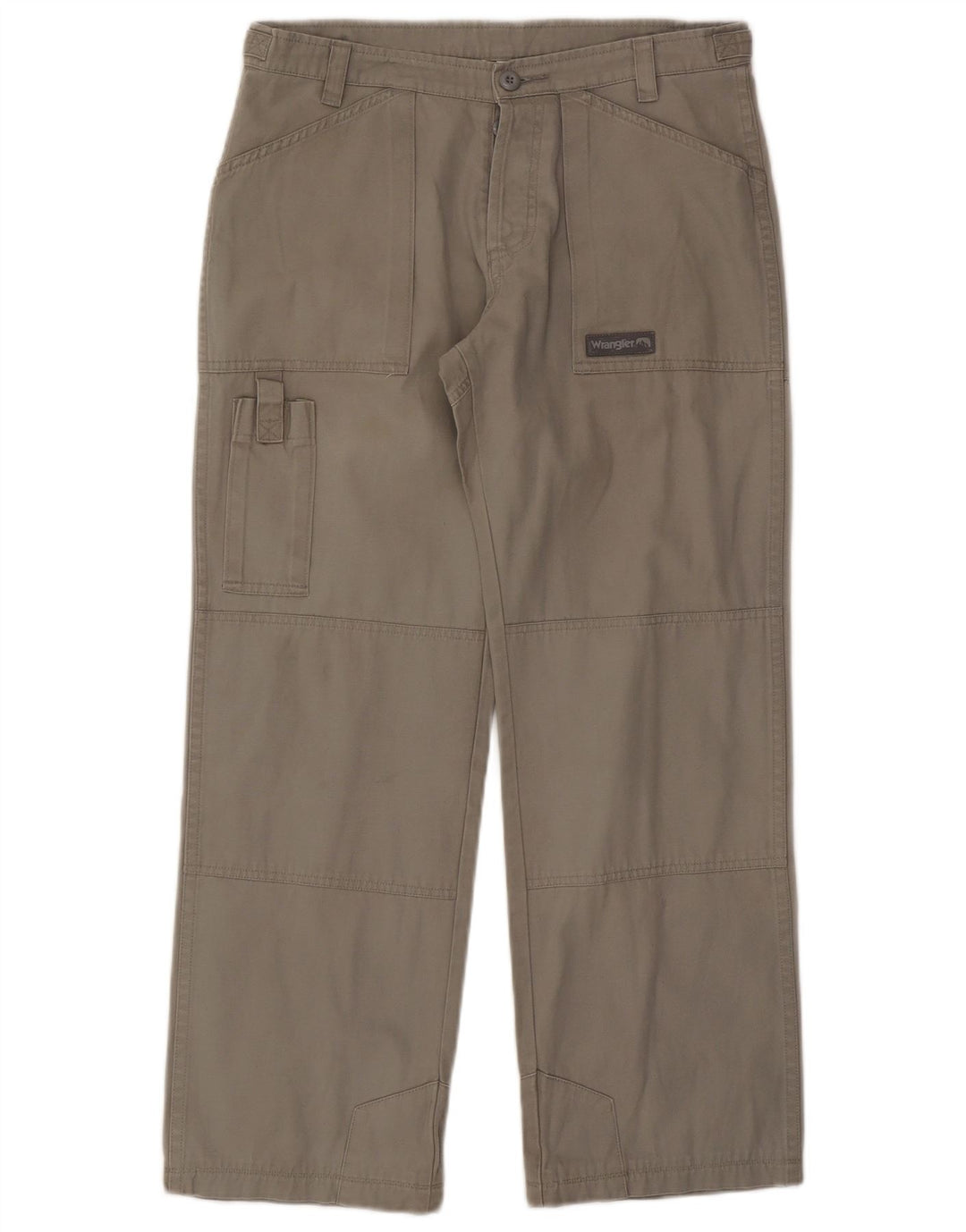 Wrangler Pantalones cargo rectos para hombre W32 L28 Algodón gris
