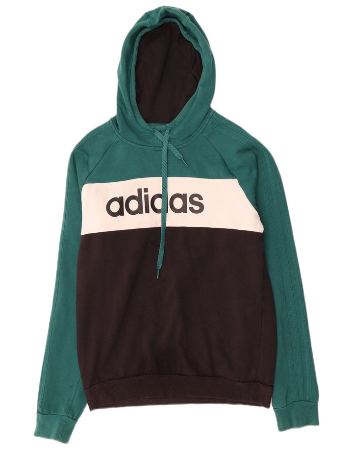 Adidas Hombre Sudadera Con Capucha Graphic Jumper Medium Multicolor Colorblock