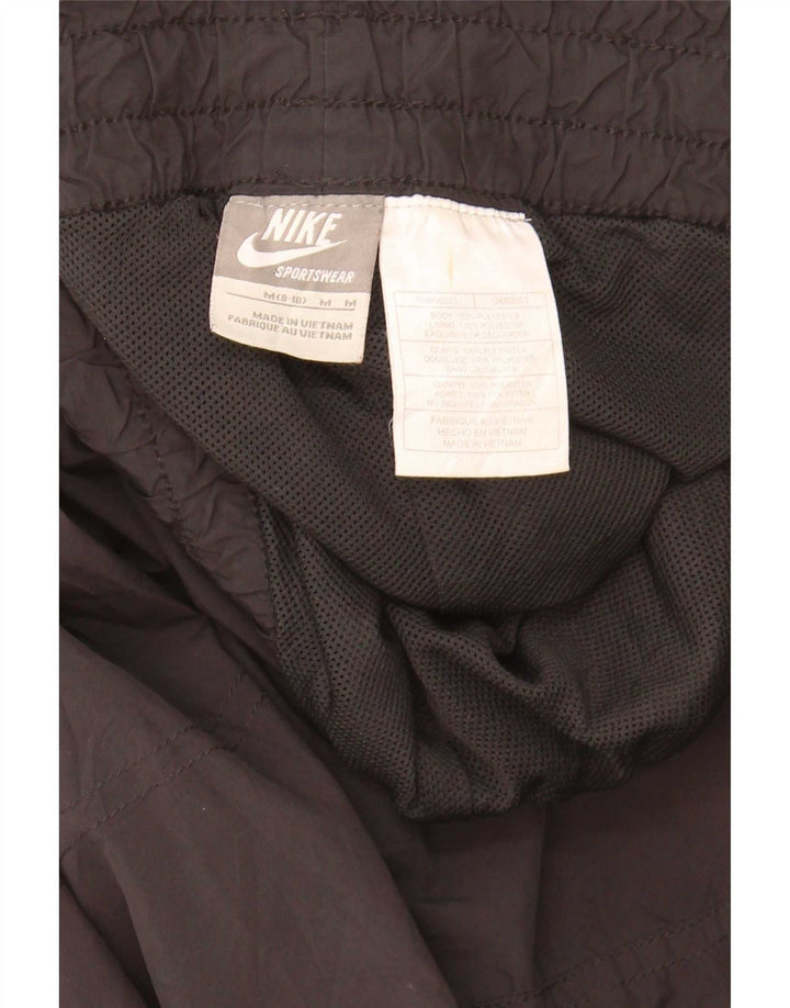 Pantalones de chándal Nike para mujer US 8/10 Mediano Negro Colorblock Poliéster