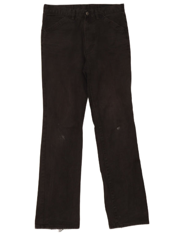 Pantalones casuales con corte de bota para hombre Gas W31 L32 Negro