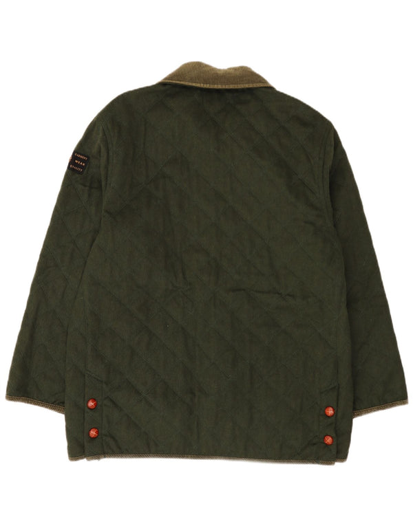St. Germain Chaqueta acolchada para hombre IT 52 XL Lana color caqui