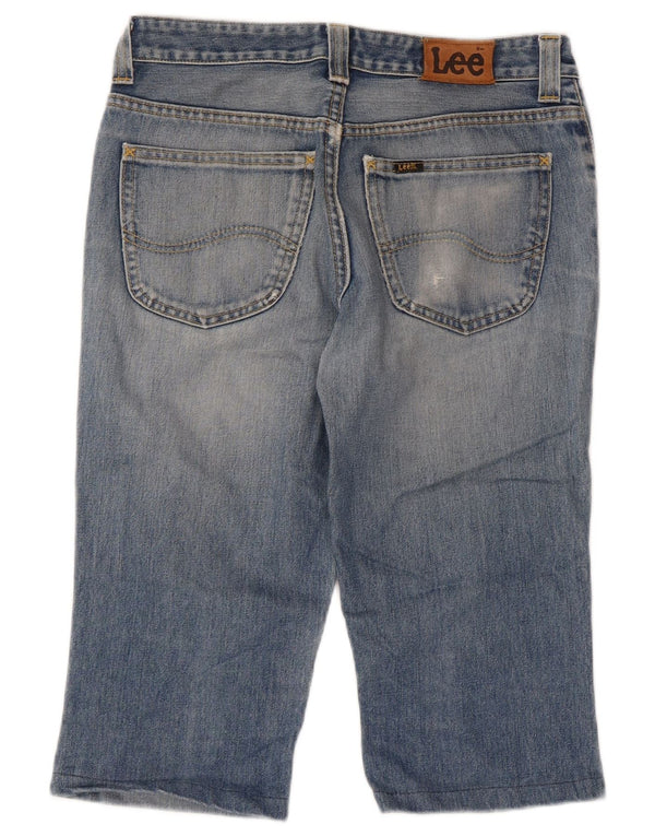 Lee Mens Felton Denim Shorts W30 Algodón Azul Medio